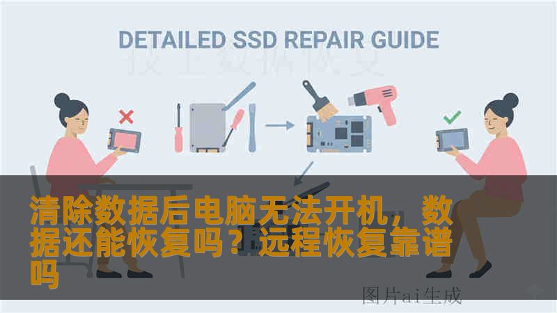 清除数据后电脑无法开机，数据还能恢复吗？远程恢复靠谱吗