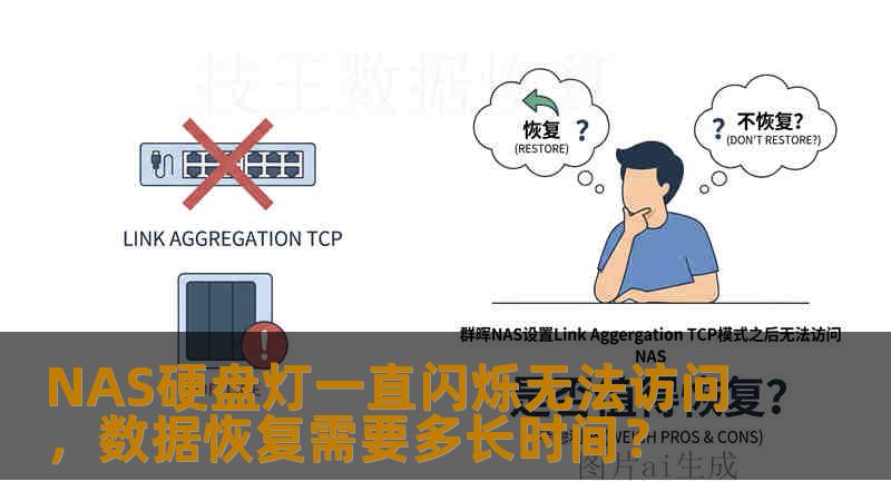 NAS硬盘灯一直闪烁无法访问，数据恢复需要多长时间？