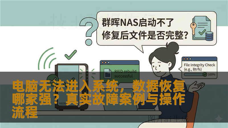 电脑无法进入系统，数据恢复哪家强？真实故障案例与操作流程