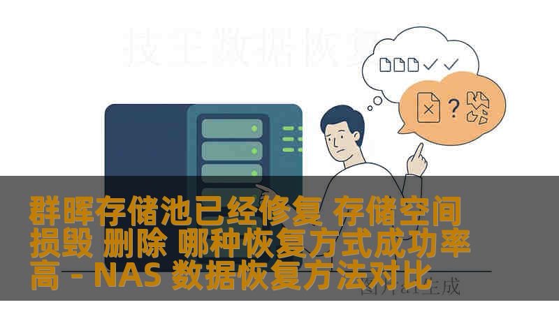 群晖存储池已经修复 存储空间损毁 删除 哪种恢复方式成功率高 - NAS 数据恢复方法对比 群晖存储池已经修复 存储空间损毁 删除 哪种恢复方式成功率高 - NAS 数据恢复方法对比