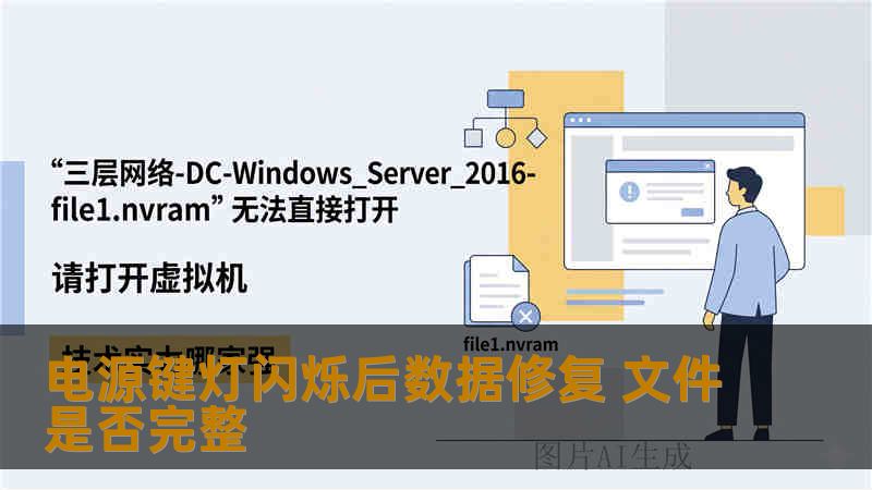 电源键灯闪烁后数据修复 文件是否完整