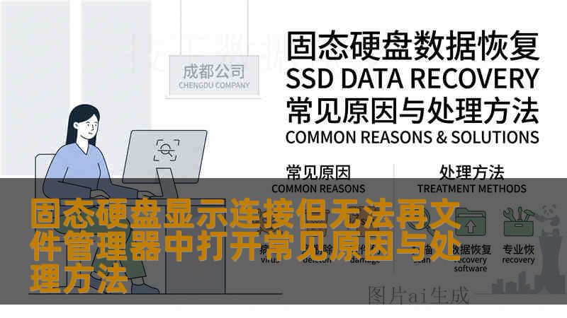 固态硬盘显示连接但无法再文件管理器中打开常见原因与处理方法