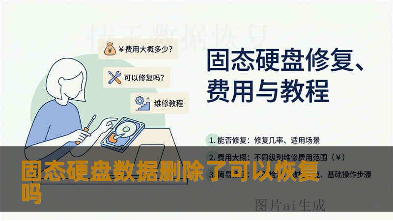 固态硬盘数据删除了可以恢复吗
