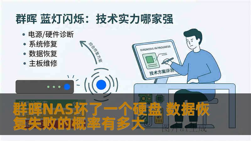 群晖NAS坏了一个硬盘 数据恢复失败的概率有多大