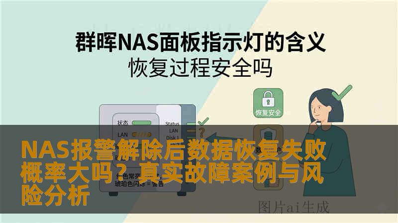 NAS报警解除后数据恢复失败概率大吗？真实故障案例与风险分析