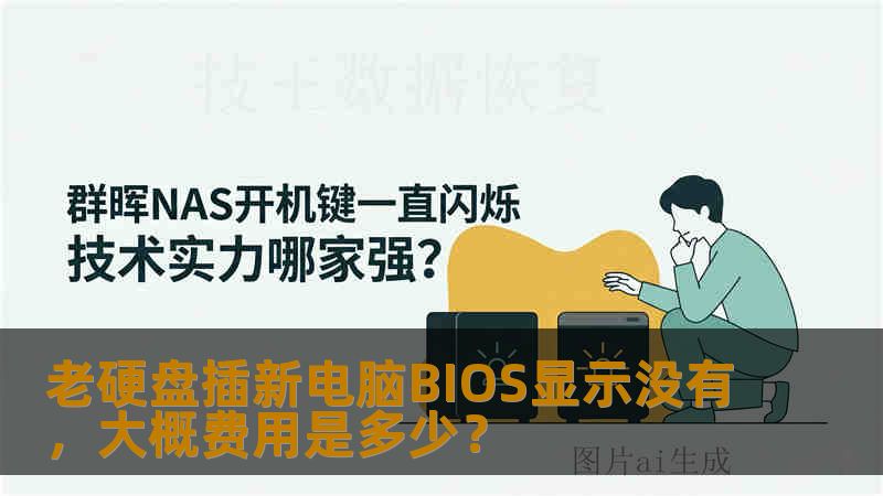 老硬盘插新电脑BIOS显示没有，大概费用是多少？