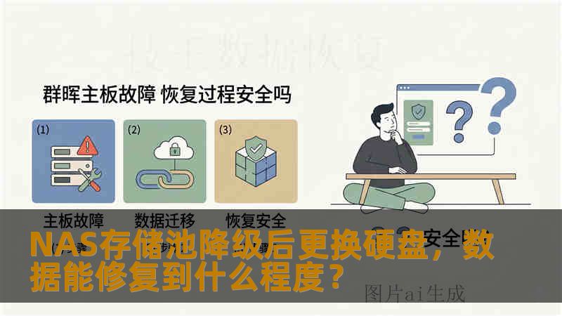 NAS存储池降级后更换硬盘，数据能修复到什么程度？
