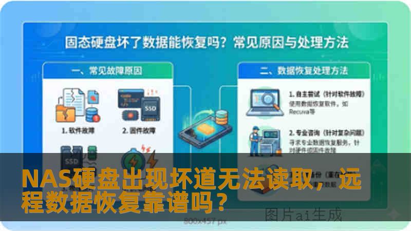 NAS硬盘出现坏道无法读取，远程数据恢复靠谱吗？
