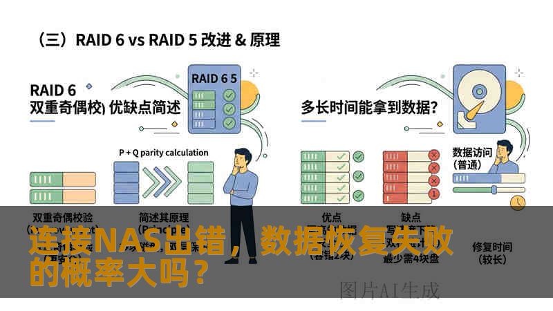 连接NAS出错,数据恢复失败的概率大吗? 连接NAS出错,数据恢复失败的概率大吗?