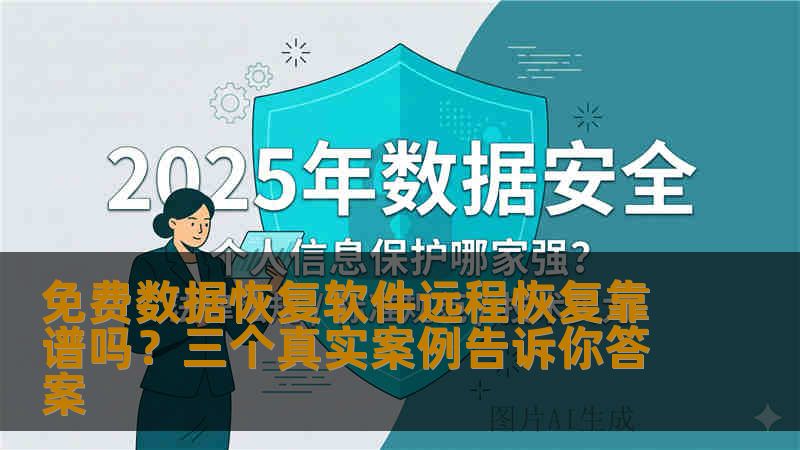 免费数据恢复软件远程恢复靠谱吗？三个真实案例告诉你答案