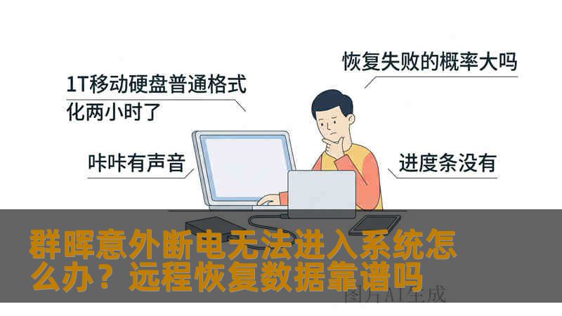 群晖意外断电无法进入系统怎么办？远程恢复数据靠谱吗