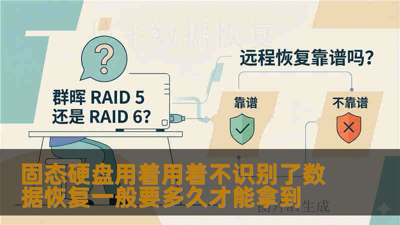 固态硬盘用着用着不识别了数据恢复一般要多久才能拿到