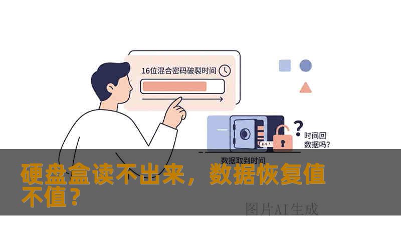 硬盘盒读不出来，数据恢复值不值？