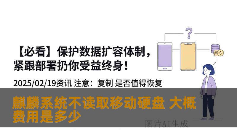 麒麟系统不读取移动硬盘 大概费用是多少