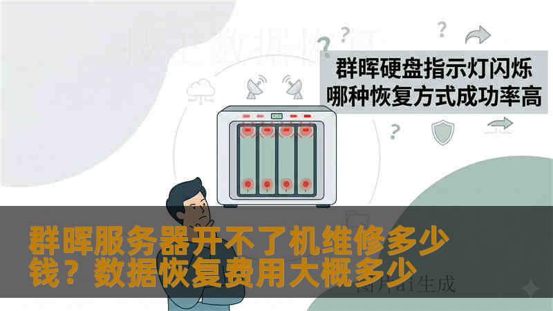群晖服务器开不了机维修多少钱？数据恢复费用大概多少