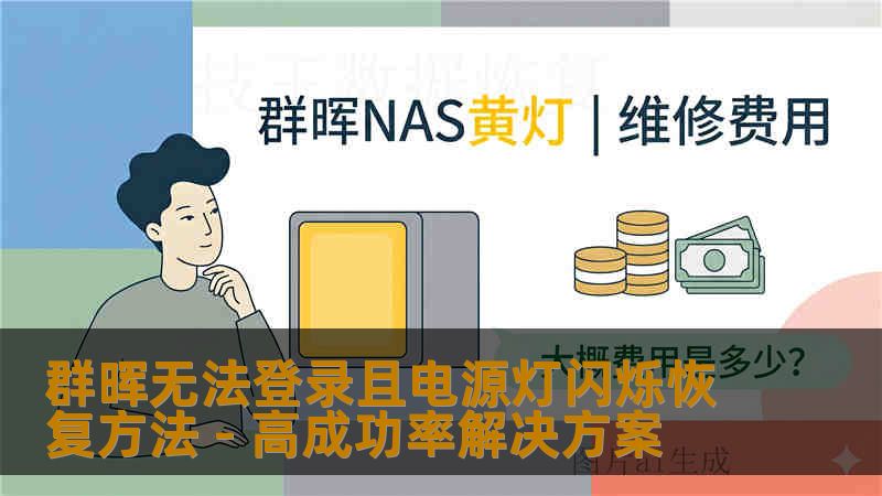 群晖无法登录且电源灯闪烁恢复方法 - 高成功率解决方案