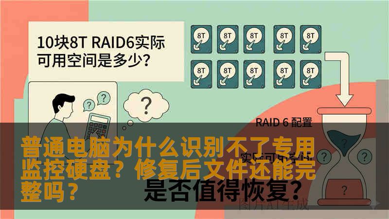 普通电脑为什么识别不了专用监控硬盘？修复后文件还能完整吗？