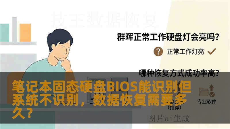 笔记本固态硬盘BIOS能识别但系统不识别，数据恢复需要多久？