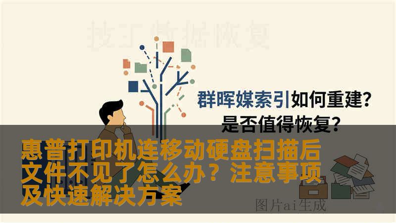 惠普打印机连移动硬盘扫描后文件不见了怎么办?注意事项及快速解决方案 惠普打印机连移动硬盘扫描后文件不见了怎么办?注意事项及快速解决方案