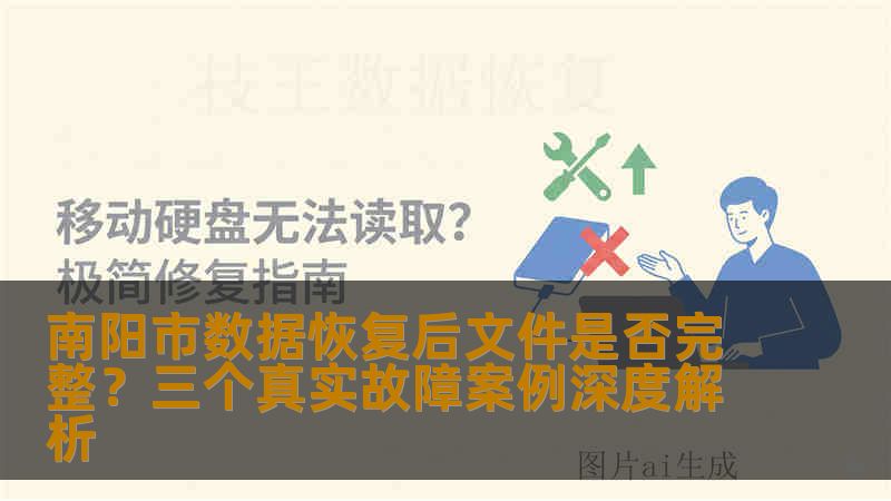 南阳市数据恢复后文件是否完整？三个真实故障案例深度解析