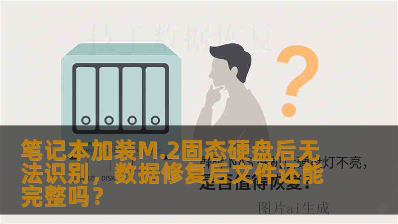 笔记本加装M.2固态硬盘后无法识别，数据修复后文件还能完整吗？