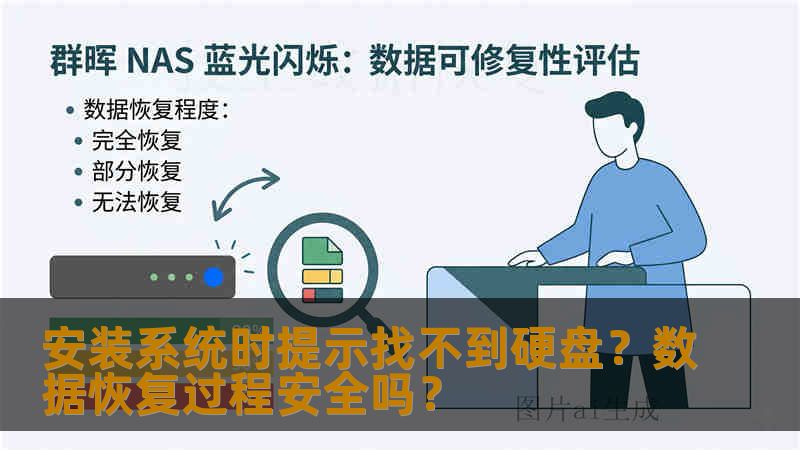 安装系统时提示找不到硬盘？数据恢复过程安全吗？