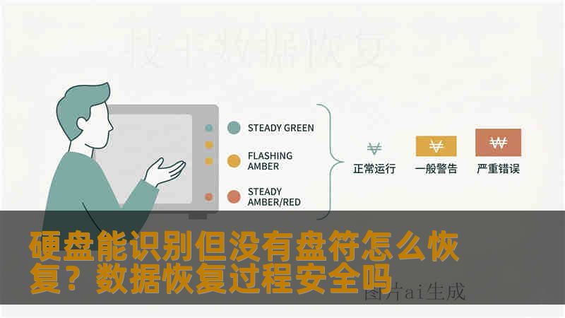 硬盘能识别但没有盘符怎么恢复？数据恢复过程安全吗