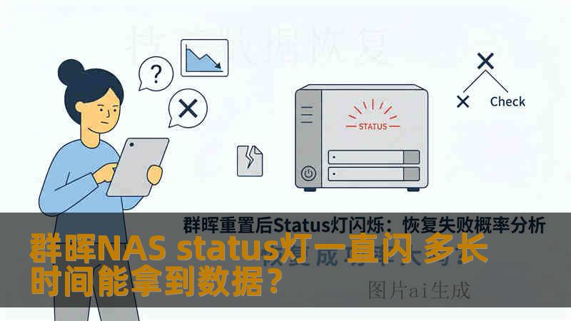 群晖NAS status灯一直闪 多长时间能拿到数据? 群晖NAS status灯一直闪 多长时间能拿到数据?
