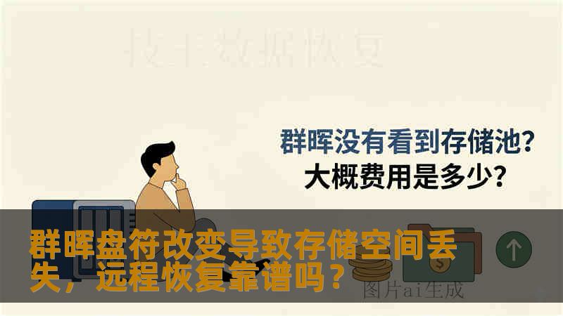 群晖盘符改变导致存储空间丢失,远程恢复靠谱吗? 群晖盘符改变导致存储空间丢失,远程恢复靠谱吗?