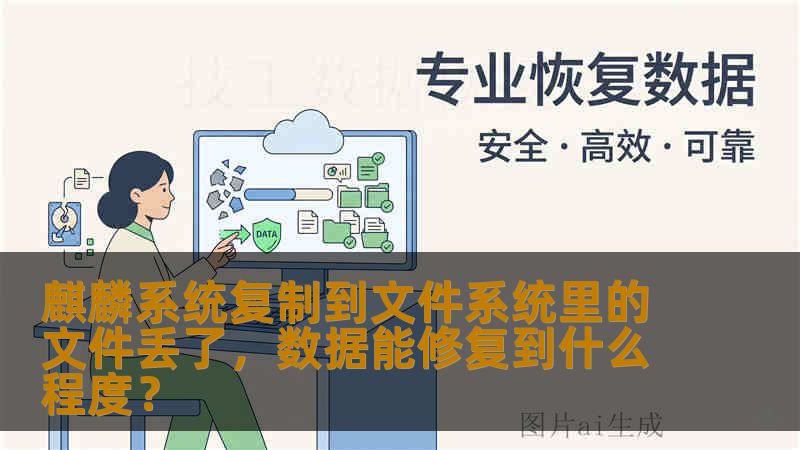 麒麟系统复制到文件系统里的文件丢了,数据能修复到什么程度? 麒麟系统复制到文件系统里的文件丢了,数据能修复到什么程度?