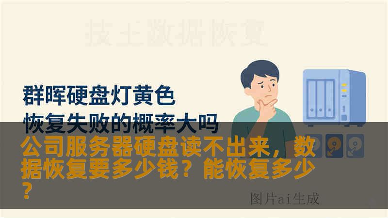 公司服务器硬盘读不出来，数据恢复要多少钱？能恢复多少？