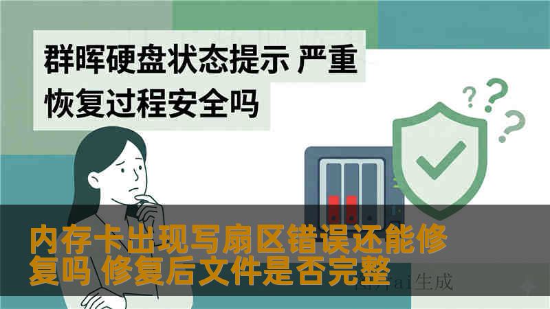 内存卡出现写扇区错误还能修复吗 修复后文件是否完整
