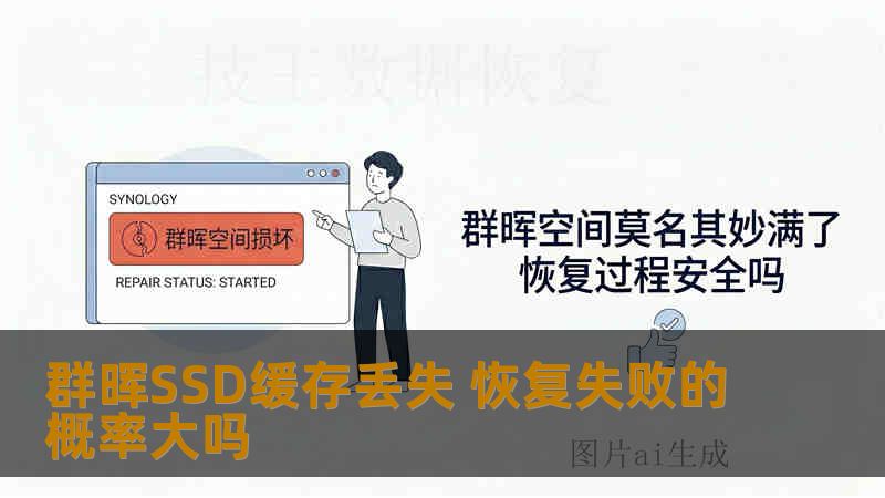 群晖SSD缓存丢失 恢复失败的概率大吗