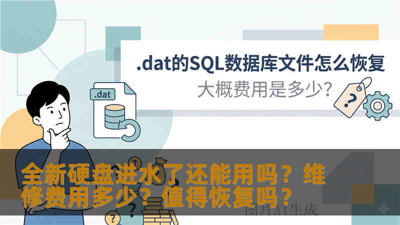 全新硬盘进水了还能用吗？维修费用多少？值得恢复吗？