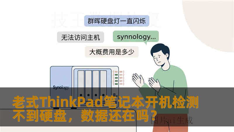 老式ThinkPad笔记本开机检测不到硬盘，数据还在吗？