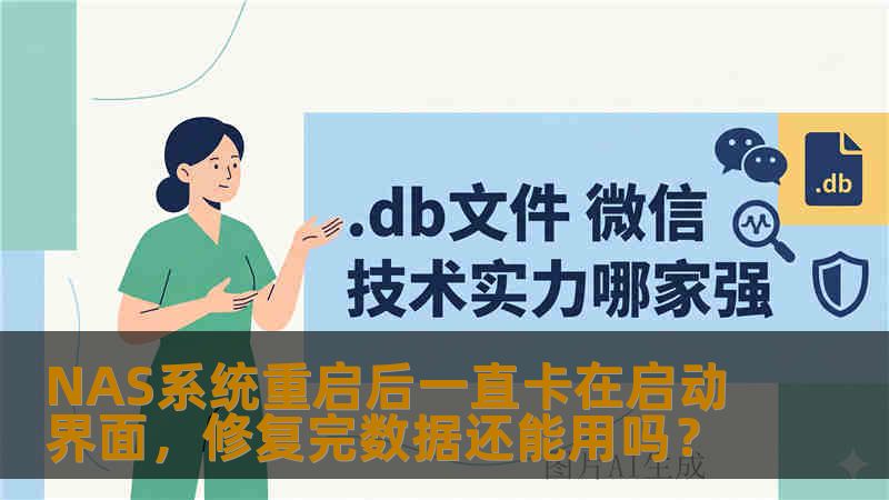 NAS系统重启后一直卡在启动界面，修复完数据还能用吗？