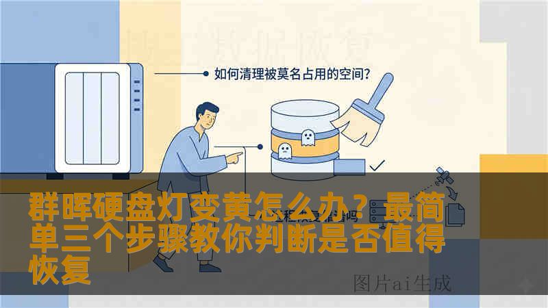 群晖硬盘灯变黄怎么办?最简单三个步骤教你判断是否值得恢复 群晖硬盘灯变黄怎么办?最简单三个步骤教你判断是否值得恢复