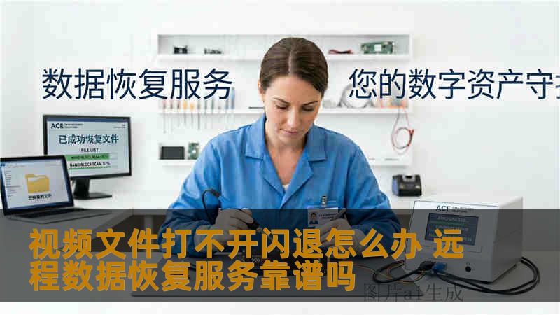 视频文件打不开闪退怎么办 远程数据恢复服务靠谱吗
