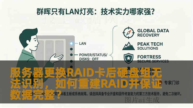 服务器更换RAID卡后硬盘组无法识别,如何重建RAID并保证数据完整? 服务器更换RAID卡后硬盘组无法识别,如何重建RAID并保证数据完整?