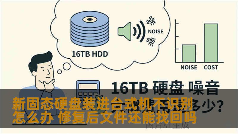 新固态硬盘装进台式机不识别怎么办 修复后文件还能找回吗