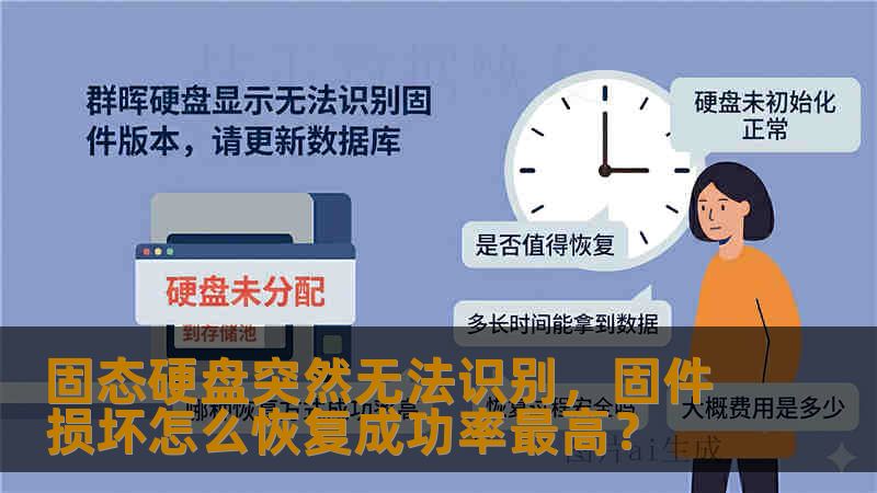 固态硬盘突然无法识别，固件损坏怎么恢复成功率最高？