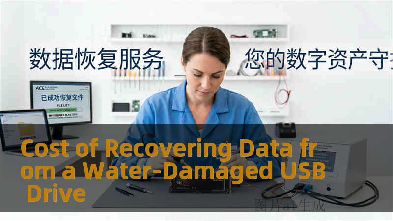 Cost of Recovering Data from a Water-Damaged USB Drive