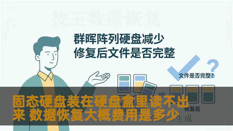 固态硬盘装在硬盘盒里读不出来 数据恢复大概费用是多少