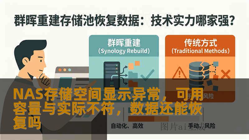 NAS存储空间显示异常，可用容量与实际不符，数据还能恢复吗