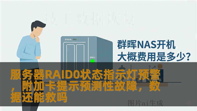 服务器RAID0状态指示灯预警，附加卡提示预测性故障，数据还能救吗