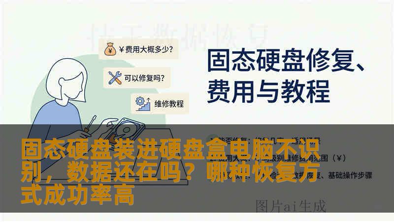 固态硬盘装进硬盘盒电脑不识别，数据还在吗？哪种恢复方式成功率高