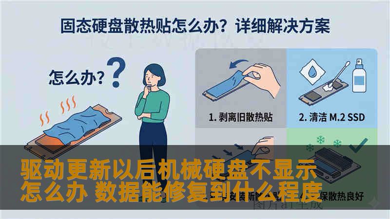 驱动更新以后机械硬盘不显示怎么办 数据能修复到什么程度