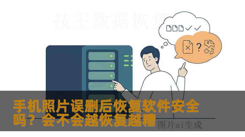 手机照片误删后恢复软件安全吗？会不会越恢复越糟