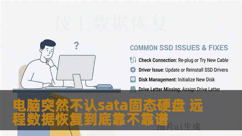 电脑突然不认sata固态硬盘 远程数据恢复到底靠不靠谱