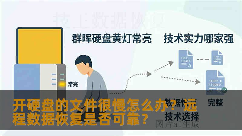开硬盘的文件很慢怎么办？远程数据恢复是否可靠？